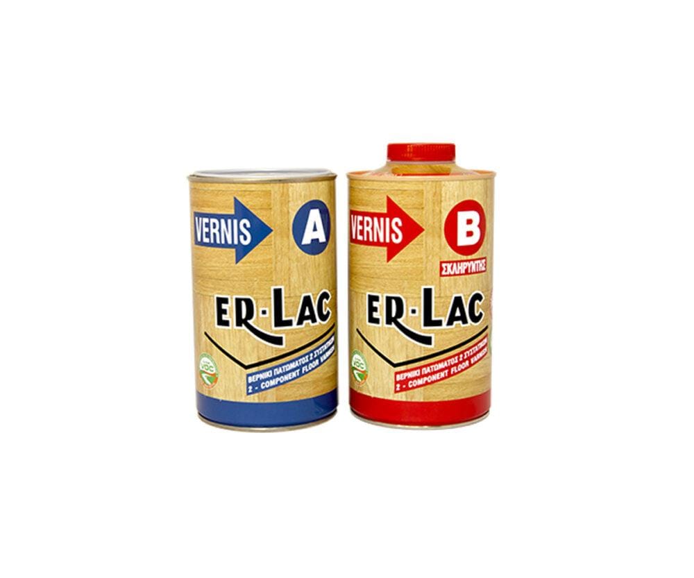 Erlac Βερνίκι Pu Gloss 2 Συστατικών Διαλύτου - Image 1